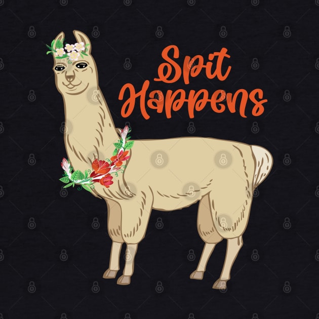 Spit Happens - Llama Alpaca Gift by Animal Specials